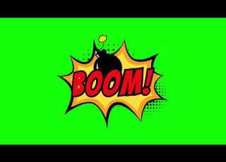  Boom Green Screen Video Effect Zig Zag