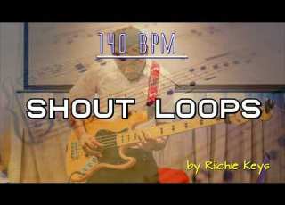  SHOUT LOOPS 140 BPM Practice Tool LIVE Use