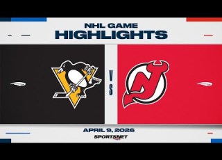 NHL Highlights Penguins Vs Devils April 9 2026