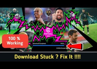 Fix Download Completed Not Working In EFootball Fix Efootball Download Completed Stuck Problem