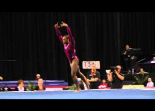  Elizabeth Price Floor Exercise 2014 AT T American Cup
