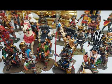 Японская военно историческая коллекция миниатюр самураев Del Prado Japan 2002 года