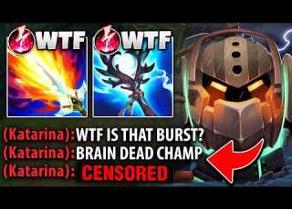 I Made This Katarina Go 0 19 With My AP Nautilus Mid SHE HAD A MENTAL BREAKDOWN