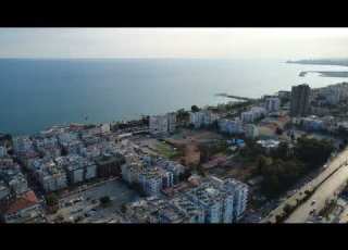 Day Out In Mersin Aerial View Of Forum Streets