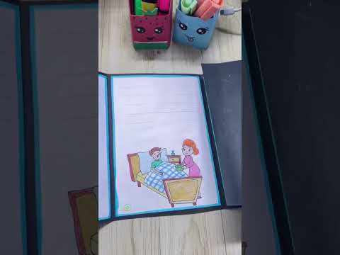 بحث فرنسيه وتصلح تكون قصه او انتاج كتابي الموضوع المرض