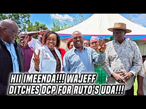 HII IMEENDA Gov Susan Kihiki Finally Welcomes Wajeff To TUTAM Ahead Of UDA Grassroots Elections