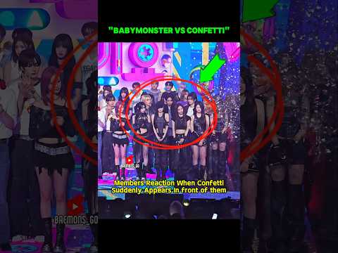 Baemon Vs Confetti At Music Live Show Babymonster Ahyeon Rora Fypviralシ Shorts