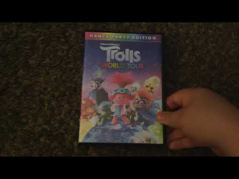 Trolls World Tour Dance Party Edition DVD Unboxing