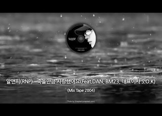  알앤피 RNP 죽을만큼 사랑했어요 Feat DAN BM23 대표이사 S O K MIX TAPE 2004
