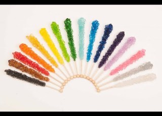  حلوى عصا قصب سكر طبيعي Rock Candy Stick