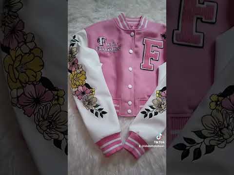 Pink Shein Haul This Is The Best Quality Jacket I Ve Ever Got From Them Varsityjacket