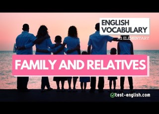  Family And Relatives A1 English Vocabulary