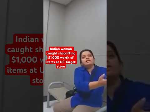 Viral Footage Of Indian Woman S Shoplifting Arrest In America Viralvideo Shorts Usa Viral