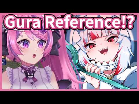 Ironmouse Found A GAWR GURA Reference In Five Night At Freddy S Into The Pit VShojo