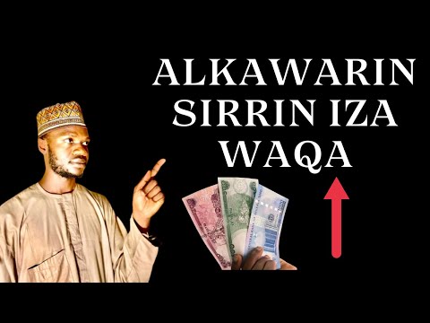 NA FITO DA SIRRIN DA NA YI ALƘAWARI NA IZA WAQA