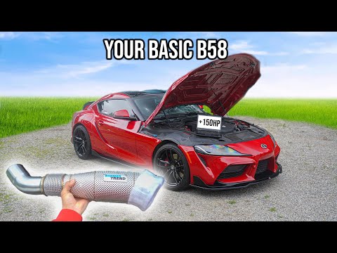 Downloading 150HP Into My Supra