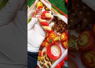 كوكيز الكريسماس للأطفال Christmas Newyear Fyp Viralvideo كوكيز بسكويت افكار اطفال حلويات