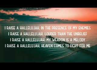 Raise A Hallelujah Bethel Music Lyrics