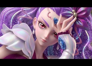 Pretty Cure 5 GoGo Milky Rose Trasformation 3D CGI AI