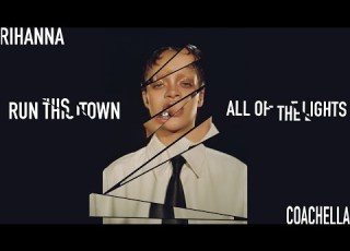 RUN THIS TOWN ALL OF THE LIGHTS RIHANNA COACHELLA CONCEPT