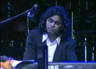 Flautist Naveen Kumar Performing Bombay Theme ARRahman Dubai Concert