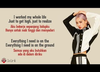 On The Ground ROSÉ BLACKPINK Lirik Lagu Terjemahan