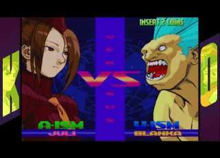 Street Fighter Alpha 3 Upper Juli Arcade Mode