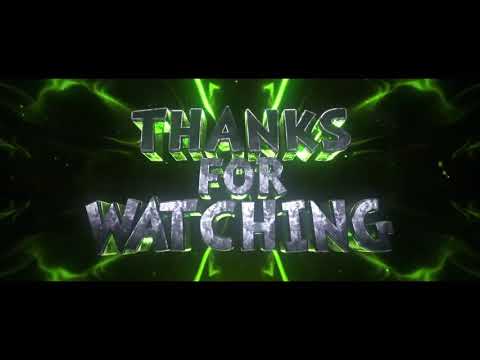 Thanks For Watching Outro Template