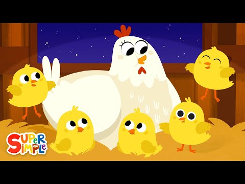 Five Little Chicks Lullaby For Kids Super Simple Songs