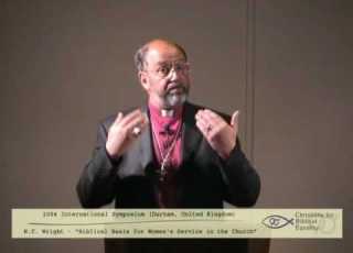 Biblical Basis For Women S Service In The Church By N T Wright