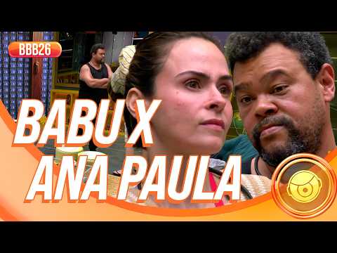 BRIGA E CANTA Babu COMPÕE MÚSICA Para Ana Paula BBB 26 BRIGA E CANTA Babu COMPÕE MÚSICA Para Ana Paula BBB 26