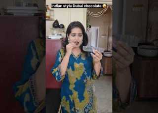 Biscuit Wrapper Mai Indian Style Dubai Chocolate Relatable Trending Shorts