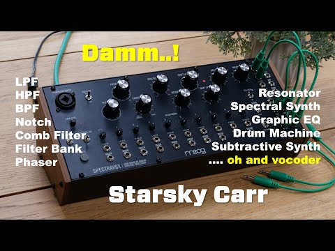 Moog Spectravox Vocoding Will Be The Last Thing I Do With It