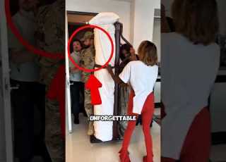  Soldier Surprises Girlfriend After 10 Years Apart Emotional Military Homecoming Reunion