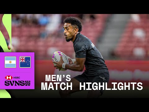 CLASH Of The Titans Argentina V New Zealand HSBC SVNS Singapore 2026 Men S Highlights