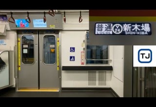 走行音 東京メトロ17000系17103F 1次車 三菱フルSiC VVVF 永久磁石同期電動機 PMSM 東武東上線 川越市 上福岡 区間 35S 普通 Y24 新木場 行