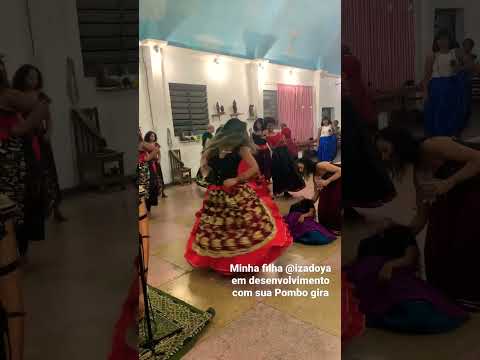 Primeira Incorporação De Pombo Gira Da Minha Filha Izadoya Laroye Exu