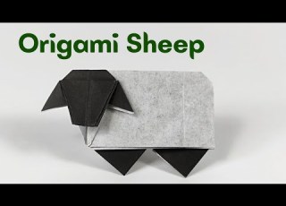 Origami Sheep How To Make A Paper Sheep Easy Origami Sheep With Onix Origami