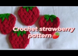 Crochet Strawberry Pattern