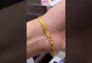Latest Gold Bracelet Design For Men
