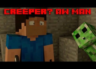  Creeper Aw Man Minecraft Animation
