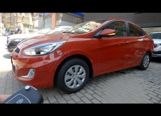 استعراض مواصفات هيونداي انت 2024 الفئه الاولى لون احمر غاز طبيعي Hyundai Accent RB