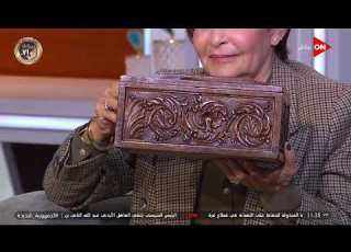 لأول مرة ابنة عبد المنعم مدبولي فاجئتنا بعرض مقتنياته على الهواء ولميس تسأل الصندوق ده فيه إيه