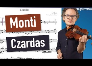 Monti Czardas Violin Sheet Music Piano Accompaniment