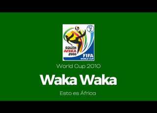  World Cup 2010 Waka Waka Esto Es África Low Pitch