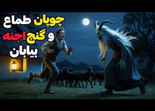 داستان ترسناک چوپان و گنج اجنه بیابان چوپانی که طمع کرد و در دام اجنه افتاد