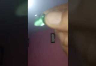 حجر ياقوت أخضر ام زمرد