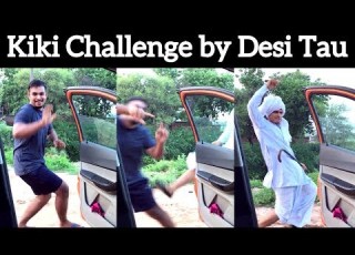 Haryanvi Kiki Challenge By Desi Tau HR13 Vines