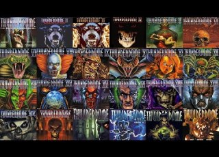 4 HOURS Thunderdome Early Hardcore Megamix From 93 To 99