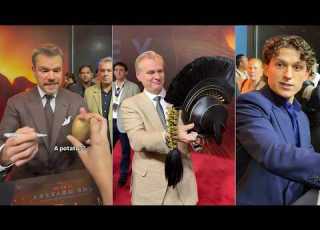 Tom Holland Christopher Nolan And Matt Damon Full Fun At The Odyssey India Premiere